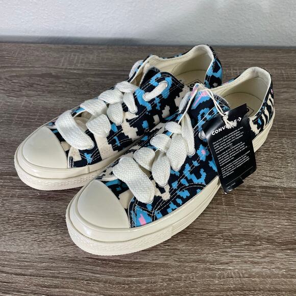 Converse Golf le Fleur Chuck Taylor Blue Camo Low Sneakers Shoes W9.5 M7.5 - Picture 3 of 16